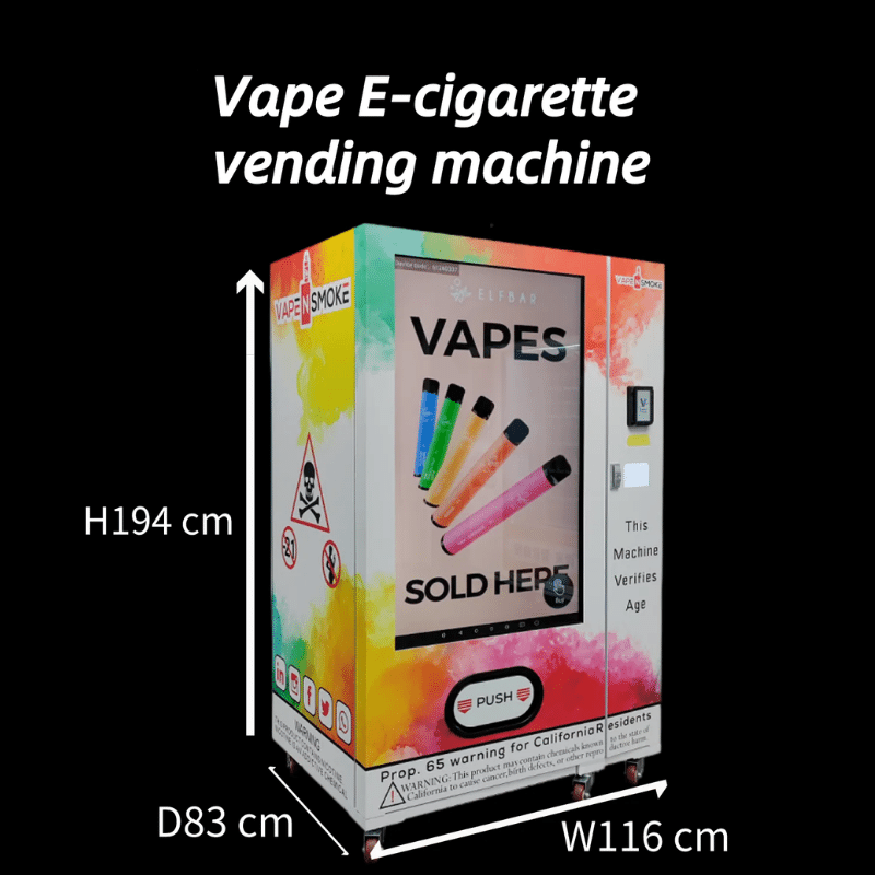 E-cigarette vending machine